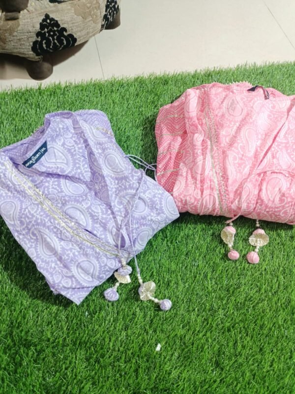 Anarkali Angrkha Kurti