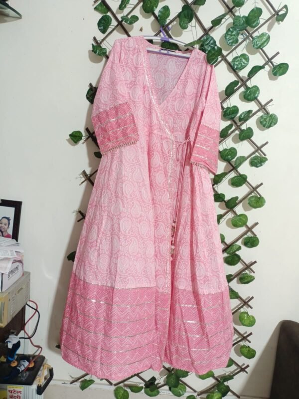 Anarkali Angrkha Kurti - Image 3